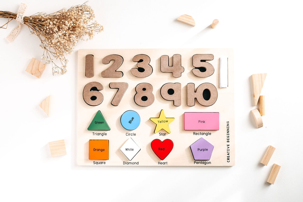 PRESCHOOL NUMBERS/SHAPES/COLOURS - PRESCHOOL NUMBERS/SHAPES/COLOURS